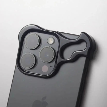 Aluminum Bumper Phone Case for iPhone 12-15 Pro Max