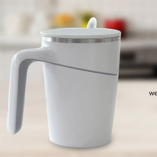 CupWize Magic Sucker Mug – 470ml Splash-Proof, Nonslip Ceramic & Stainless Steel Travel Cup