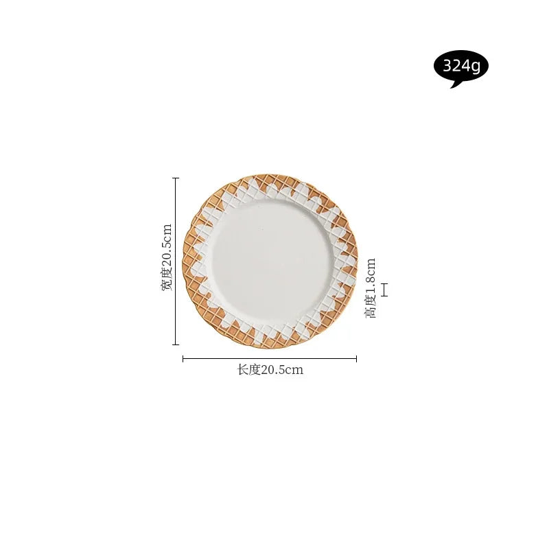 CupWize Cookie Handle Ceramic Mug – Creative Coffee & Milk Cup