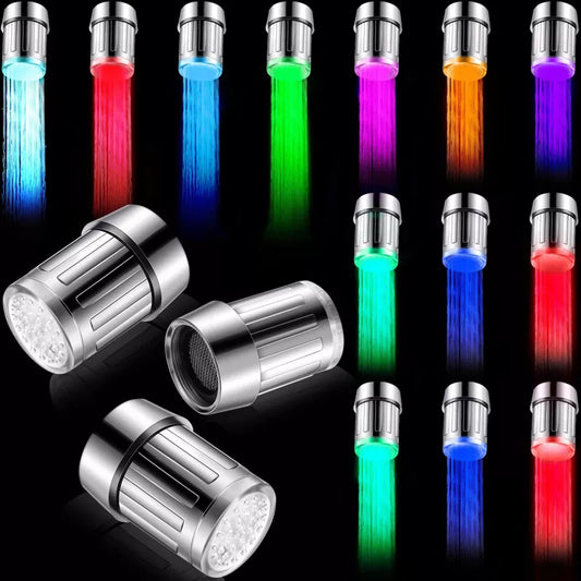 LED Sensor Faucet: Color Change, Water Saving